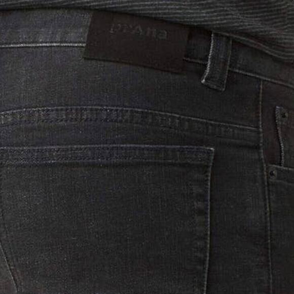 PrAna Men’s Hilliard Standard Fit Vintage Black Wash Jean NEW Size 40 x 32 - Picture 6 of 9